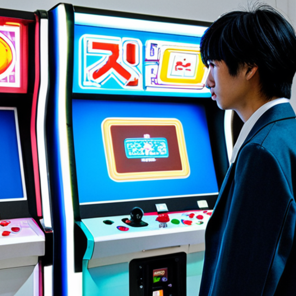 일본의 현대미술 갤러리 - Tokyo - Technological Art**

"A fully clothed artist in a modern, minimalist gallery in Tokyo, inter...