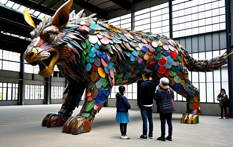 일본의 현대미술 갤러리 - Kyoto - Traditional Craft Meets Modern**

"A young, fully clothed artist in a traditional Kyoto-styl...